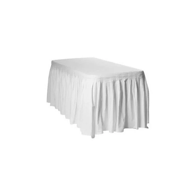 Faldon de 6 mts blanco