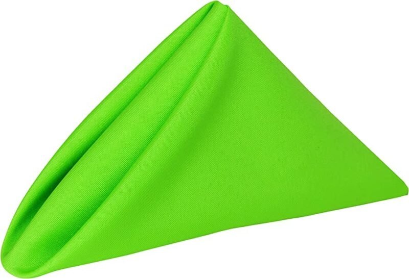 Servilleta de color neón
