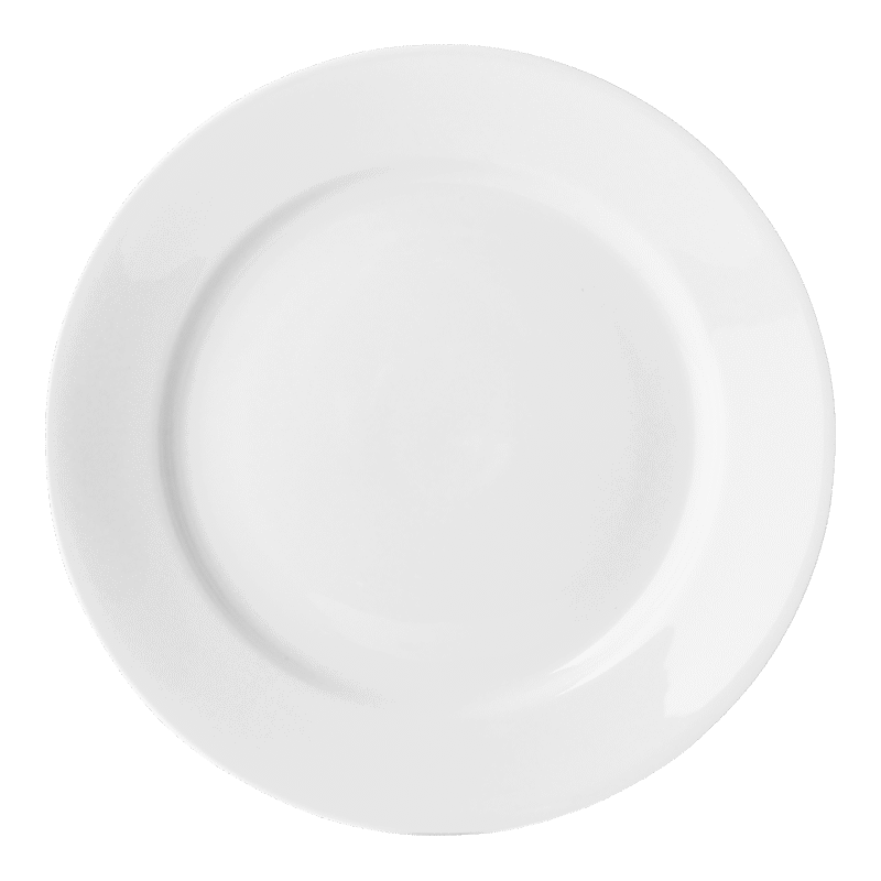Plato redondo seco
