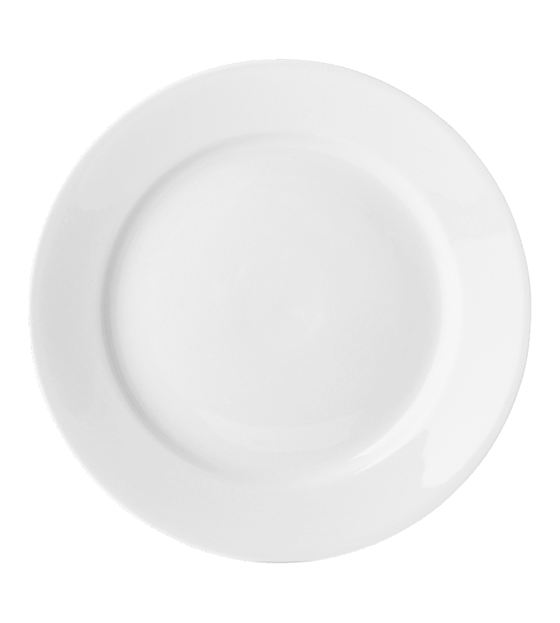 Plato redondo seco